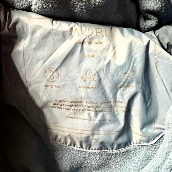 Waterproof Mori Baby Snowsuit - Picture 2 of 10